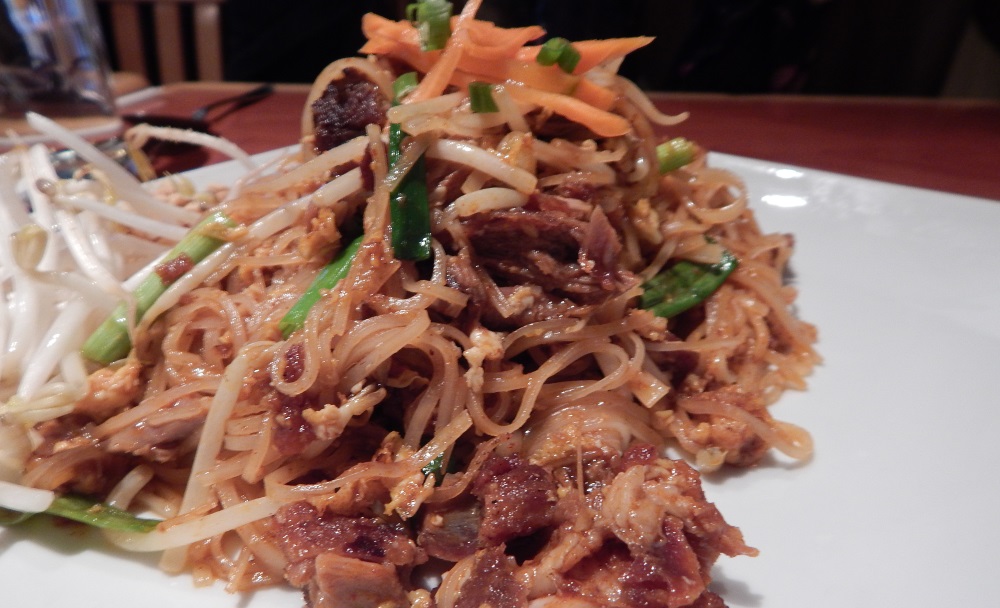 Golden Buddha Thai Fishkill Crispy Duck Pad Thai