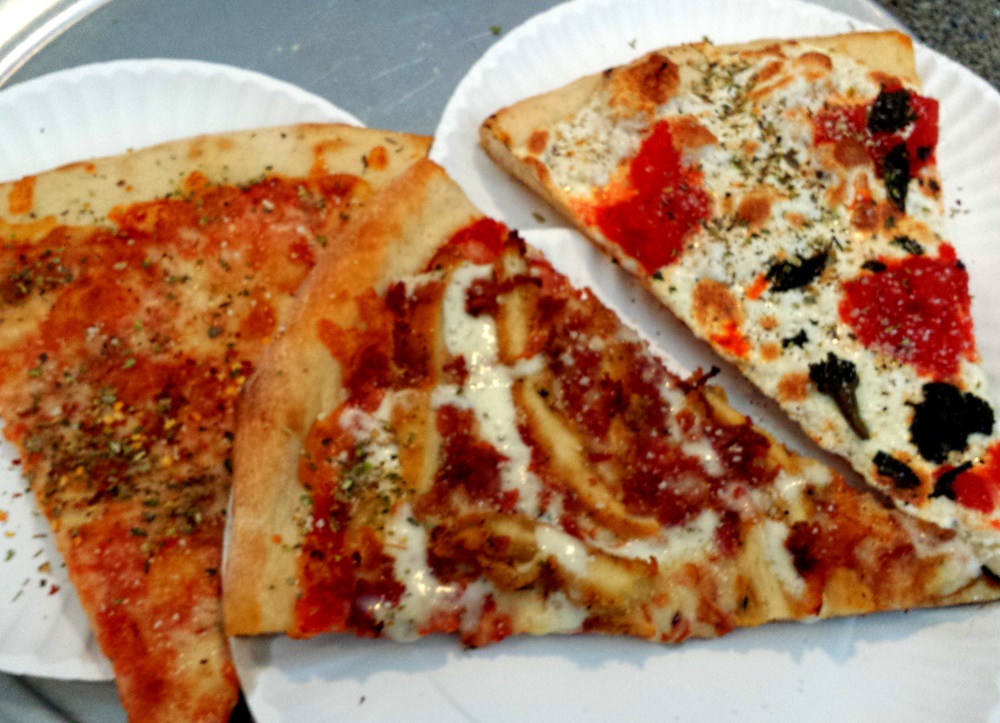 Three Slices at Cold Spring Pizza