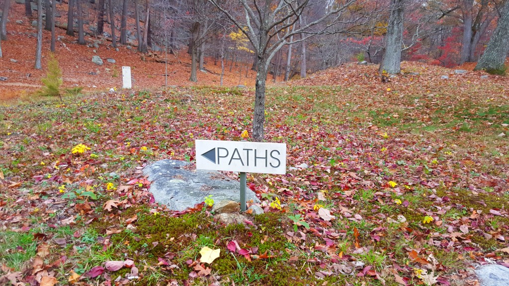 Manitoga Paths Follow the Signs